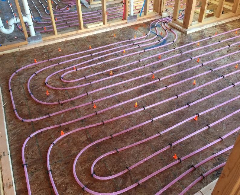 requires high mass floor, tubing at