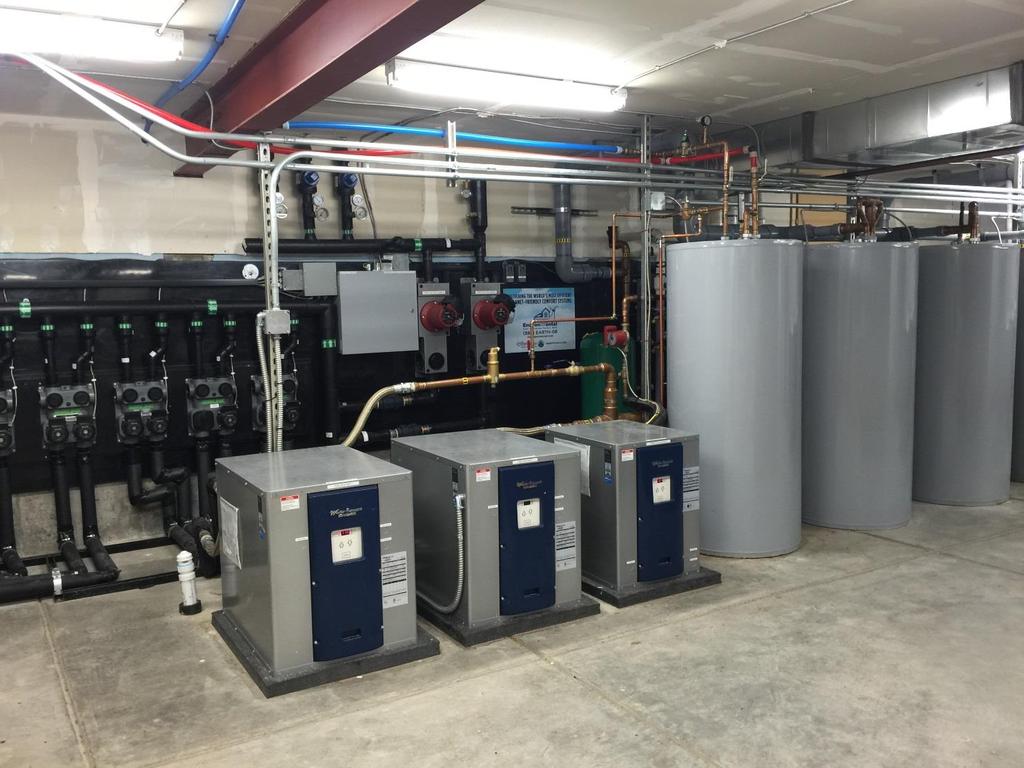 Controls 6 Residential GHPs from WaterFurnace at 38 tons