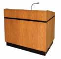 Reference MFI #43122 Visit our website for more custom lectern styles & options Rotating Top Options to