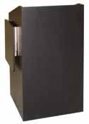 Reference MFI #52182 MRTA -32M Melamine Radius Style lecterns are made in durable