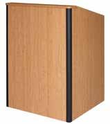 Reference MFI #92842 ELCO -T25 Melamine This lectern is shown with all the standard