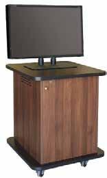 the optional monitor stand for video conference or image