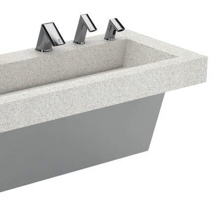 Integrated to perfection The AER-DEC combines several of Sloan s most advanced components into the industry s state-of-the-art integrated sink, from soap to rinse to dry.
