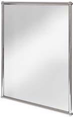 20 White aluminium frame mirror D: 37, W: 553, H: 750 Code: T42 WHI Price: 20