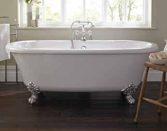 BATHS Freestanding COMPLETE THE LOOK For more Tap options, please see pages 182-19.