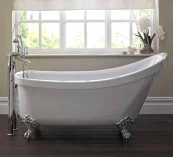 8 Please note: Waste and overflow not included A0430 2 Tap Hole Bath/ Shower Mixer & Kit
