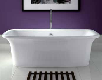 Freestanding BATHS COMPLETE THE LOOK For more Tap options, please see pages