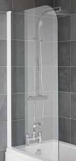 BATHS Nabis Bathscreens With a five-year guarantee on every model and toughened/safety glass, Nabis bathscreens have outstanding quality built in.