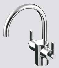 Basin Mixer with PUW T04226 Basin Mixer no waste w 104.36 w 93.