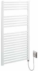 Electrical Only HEATING, ELECTRICAL & VENTILATION Ladder Rail Available in a variety of sizes, in chrome or white the electric version of the CenterRail towel warmer will suit any situation