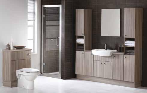 FURNITURE Nabis Vision Drift Finish FITTED There s a stylish feel to Drift with its characteristic vertical grain and slightly darker effect. WASHBASIN UNIT C22300 600mm 212.01 C22301 700mm 221.