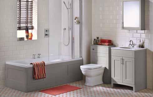 FURNITURE MODULAR Nabis Classical Range Ivory / Earl Grey New Classical range for a sophisticated and traditional, yet stylish look for your bathroom in two new finishes.