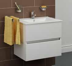 Double Drawer A fantastic unit and basin, with mirror and light pack available