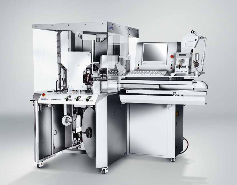 Top quality processing over a uniquely broad range of cross sections. This fully automatic wire processing machine excels in its simplicity of operation and flexibility.
