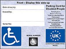 Parking is currently free for blue badge holders.