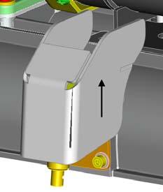 Pull sprayjet cover up and hold for easy access to spray tip (Figure 2). 3.