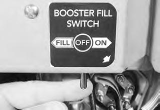 Installation - 401HT Booster Fill Switch (Filling the booster tank for the first time)! CAUTION!