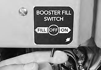 401HT - Installation Booster Fill Switch (Filling the booster tank for the first time) 4.