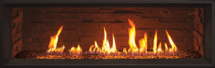 the valuable real estate directly above your linear gas fireplace.