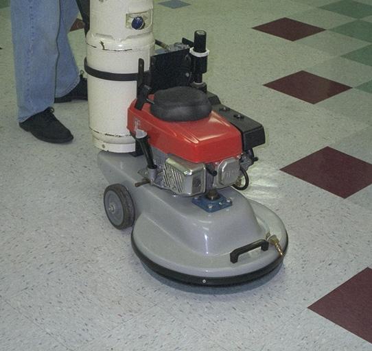 Make sure that the floor has been thoroughly cleaned using Enhance Neutral Cleaner following the