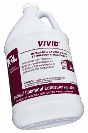 Once a week, restore the hallways and common areas with Vivid Finish Maintainer.