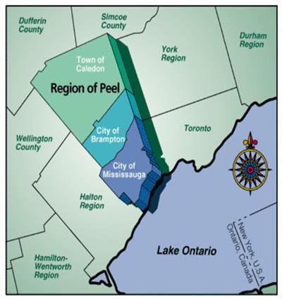 Introduction The Region of Peel provides waste collection services to 330,000 single family households and to 94,000 apartment/condo/townhouse units in the cities of Brampton and Mississauga