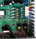 When the unit is in running with abnormal operation, the LED will display the error code.