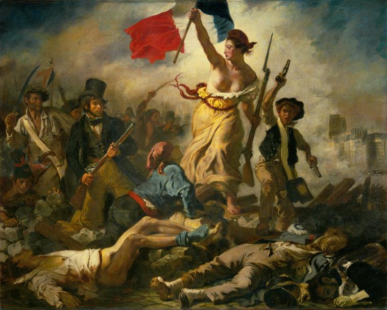 Leading the Masses in Uprising Delacroix captured the passion and energy of the Revolution of 1830 in his painting
