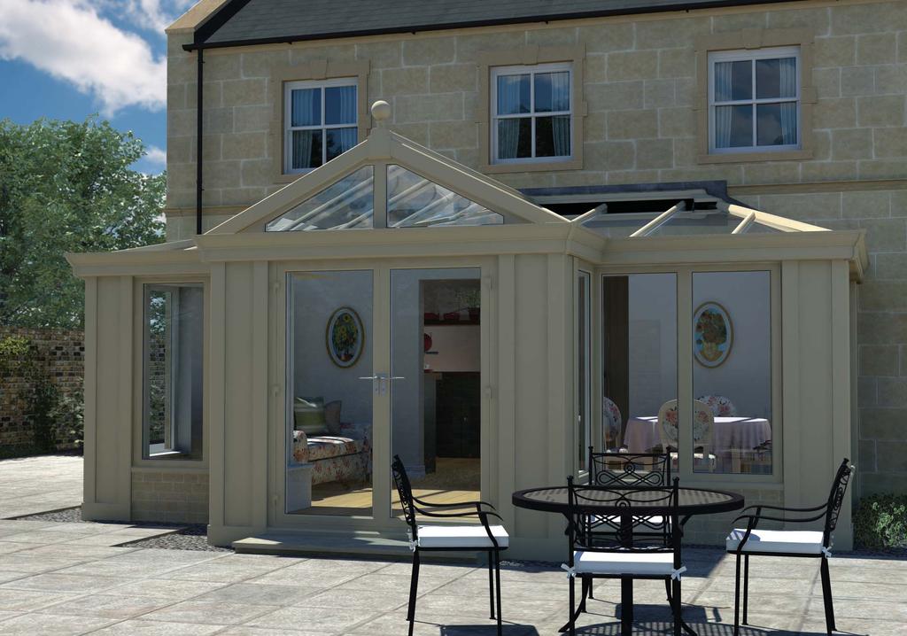 loggia by Ultraframe. Exterior beauty & exceptional building design.