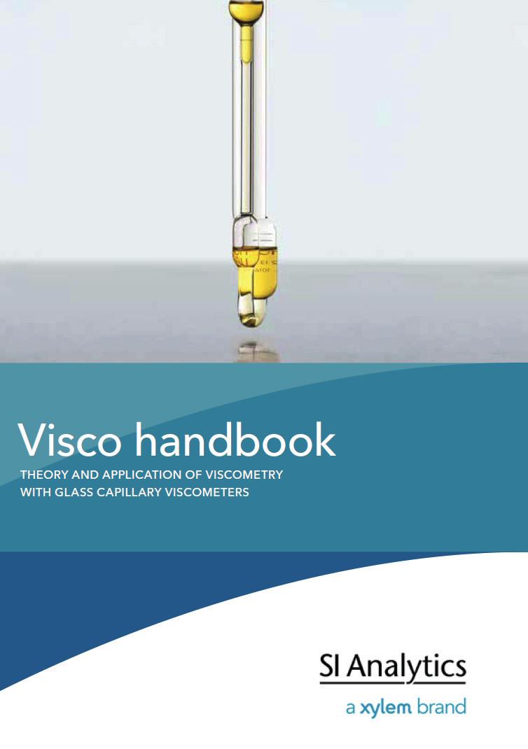 OUR LONG EXPERIENCE IN THEORY AND PRACTICE IN THE FIELD OF VISCOMETRY HAS BEEN COLLECTED FOR YOU IN OUR NEW VISCO HANDBOOK.