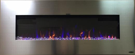 5"D Stainless Steel Insert 18" 83018 Recessed style fireplace!