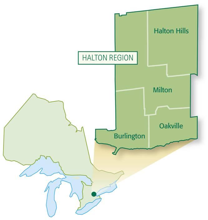 Halton at a Glance Population: 501,669 Employment Land Supply: 5,601 ha (13,862 ac existing & designated