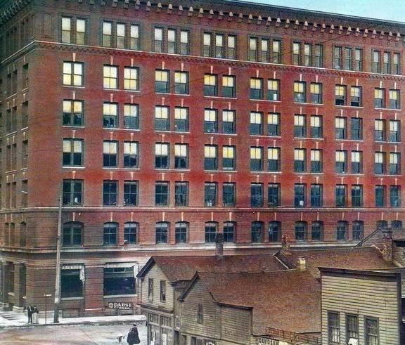 Johnson Controls headquarters building in Milwaukee from 1902 Johnson continued to produce many inventions: a humidistat, chandeliers, springless door locks, puncture-proof tyres, thermometers and a