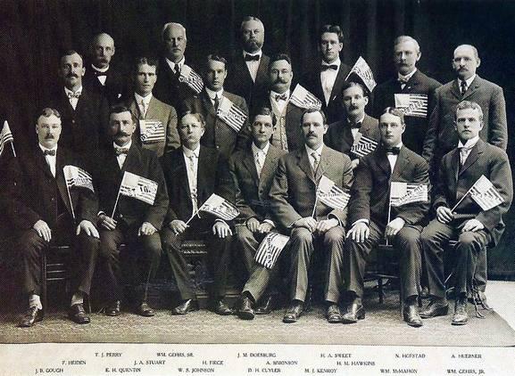 The Sales Team of 1900 with