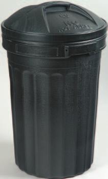 95 95L Coloured waste Container and Lid moulded handles for extra strength.