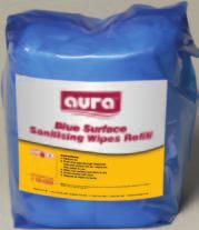 116-001 800 Wipes/Unit 19.95 White Sanitising Surface Wipes Kills 99.