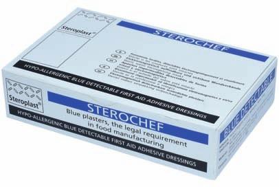 Plasters Metal detectable Hypo-allergenic Adhesive MD135