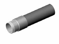 No sleeve is needed for underground piping and in contrast to rigid steel pipe, Multi-Flex Pipe does not require intermediate