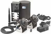 The Water Trio includes 3 pumps/nozzles, external control unit, transformer, and cables.