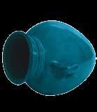 00 OASE CERAMIC TURQUOISE POURING VASE The turquoise ceramic pouring vase adds modernity to your pond or water feature.
