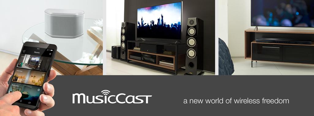 INTRODUCING MusicCast Now Yamaha makes it easy to bring music to every room in your home wirelessly.