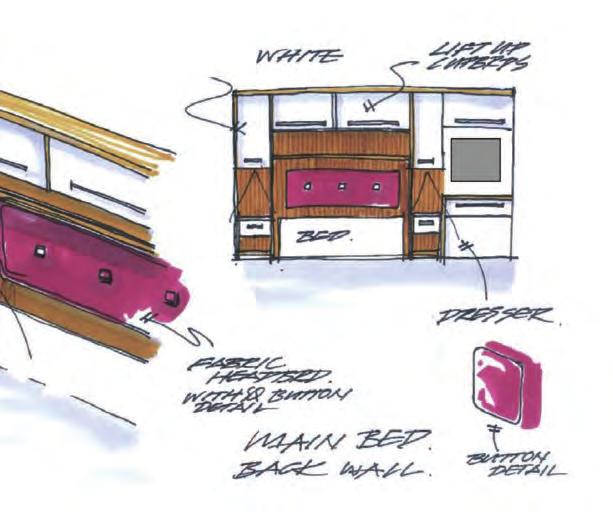 Next they start to look at specific shapes and styles of furniture, and then more closely