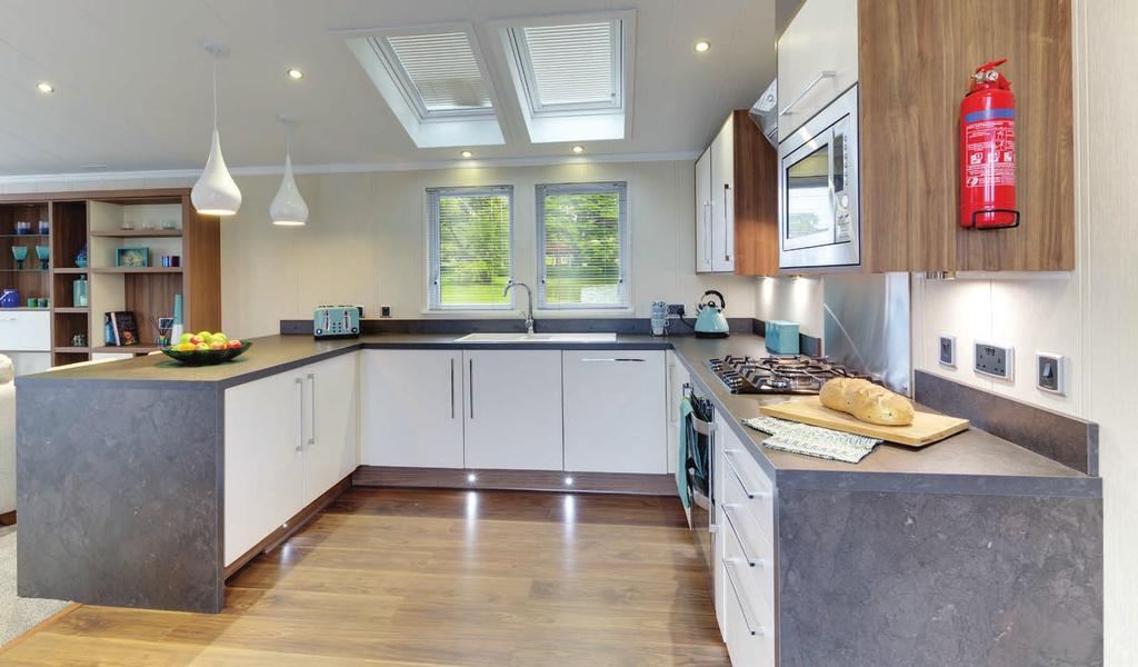 new hampshire Natural light floods into the kitchen through the feature Velux windows It's the attention to detail that really makes the New Hampshire something special* *Pull out racks included as
