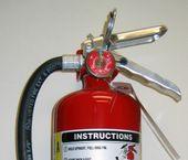 Fire extinguishers are centrally located 1 st