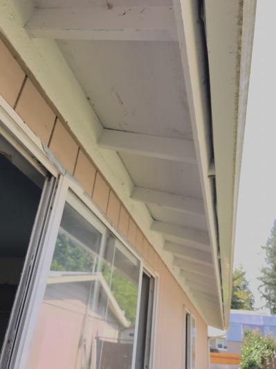 4. Soffit Soffits and eaves appeared in fair condition overall. 5.