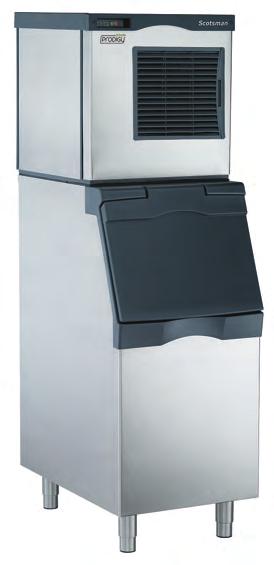 Fisher Scientific Catalog No. 09 540 108-500 lb Flake Ice Machine & Storage Bin Modular Flake Ice Machine and Storage Bin 09 540 108 with optional KLP8S legs.