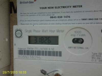 Services Type Is meter accessible/location Supplier Electric YES