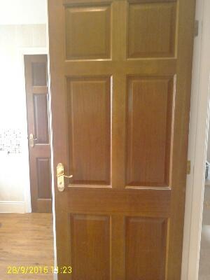 Windows 71 Doors Single painted wooden Brown dark Clean and Good no visible
