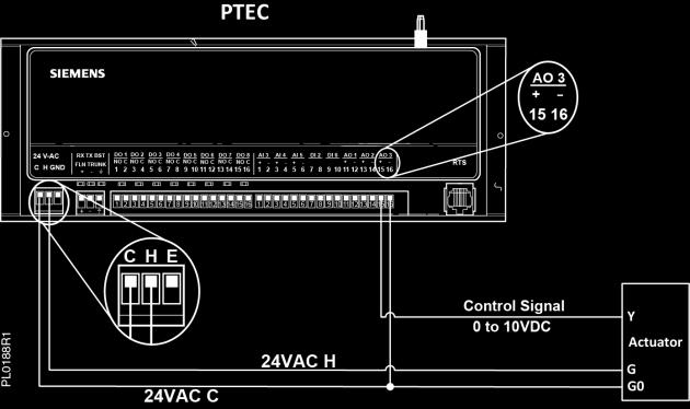 Wiring Diagram 24 Vac Modulating Control.