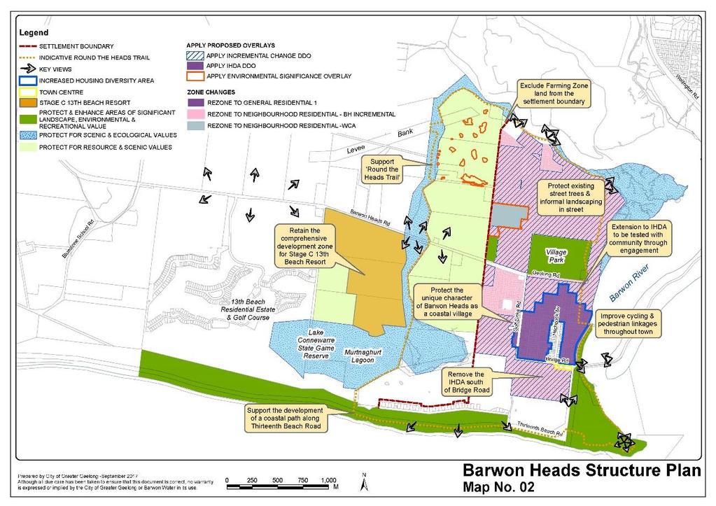 Figure 9 Barwon Head Structure Plan Map No. 02 Part C Background Report sets out the background and contextual information for the Structure Plan.